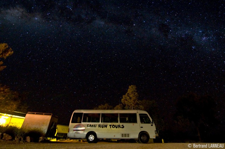 Emu Run Tour Bus